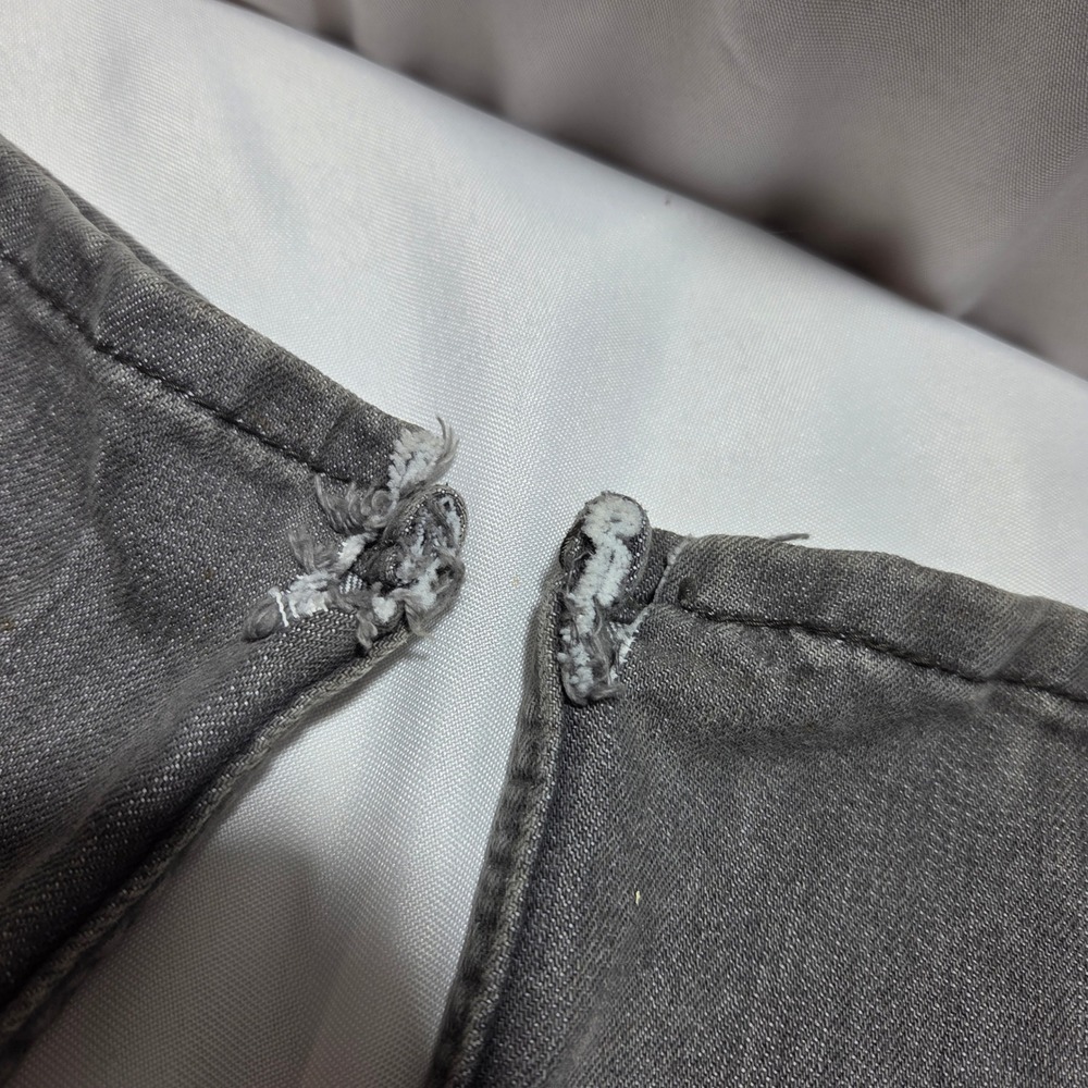 Signature by Levi Strauss & Co Mens Taper Fit Grey Denim Jeans 32x29 - Picture 4 of 8